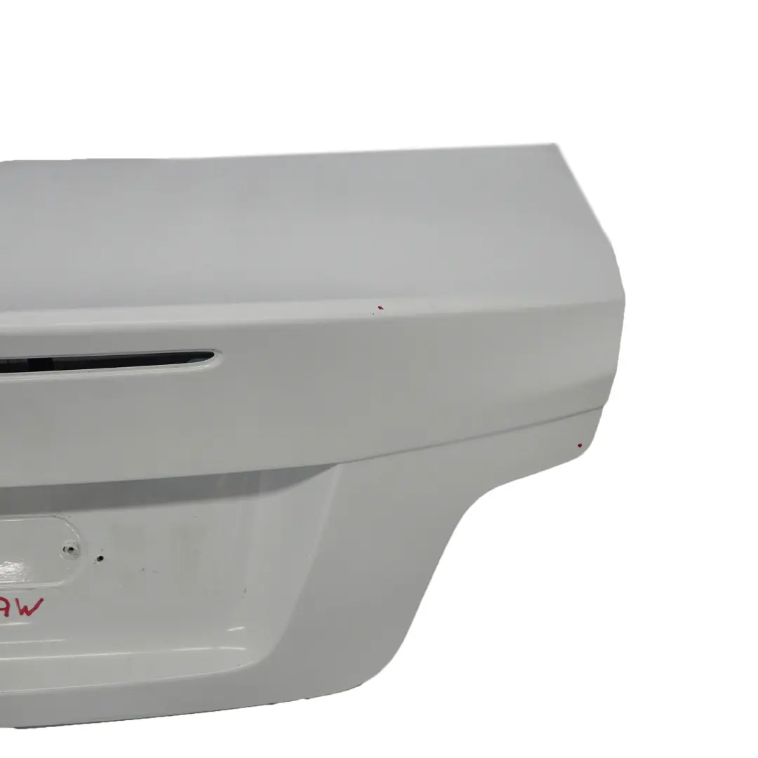 Tailgate Trunk Lid BMW E82 Coupé Bootlid Boot Alpinweiss Alpine White - 300 - SKU 7252209-AW - Part number 7252209