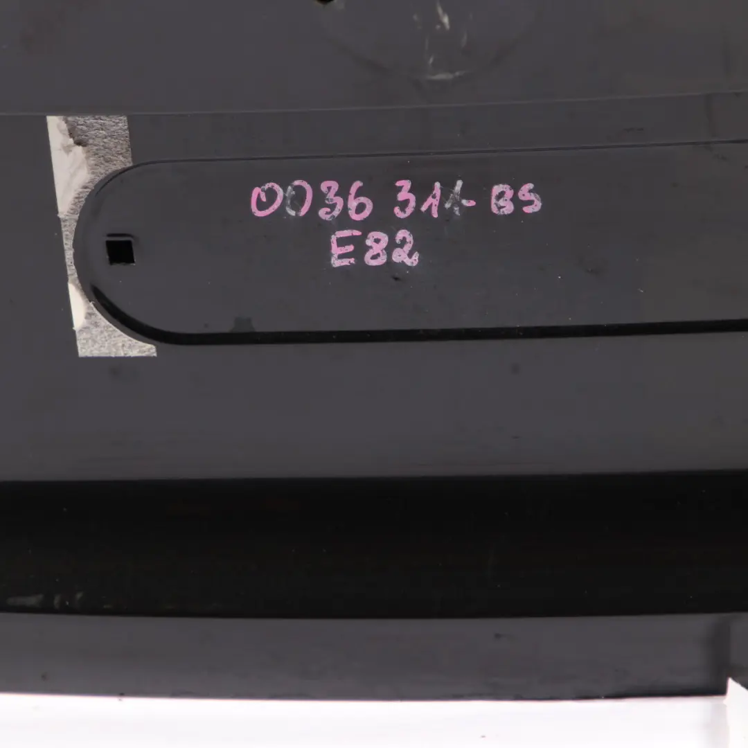 BMW E82 Coupé Tailgate Bootlid Boot Lid Black Sapphire Metallic - 475 - SKU 7252209-BS1 - Part number 7252209