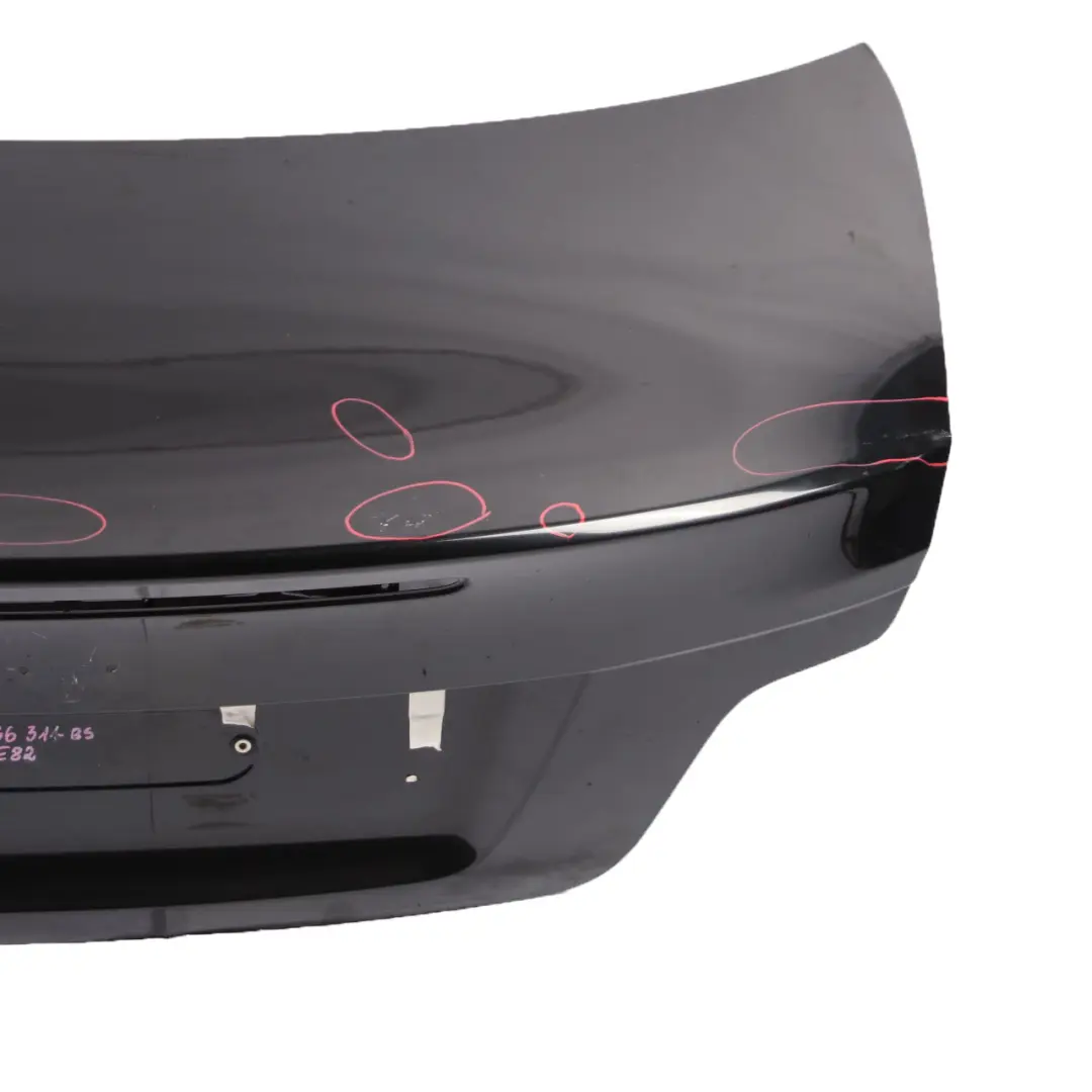 Coupé Tailgate Bootlid Boot Lid Black Sapphire Metallic - 475 to BMW E82 with Part number 7252209 BMW E82 Coupé Tailgate Bootlid Boot Lid Black Sapphire Metallic - 475 - SKU 7252209-BS1 - Part number 7252209