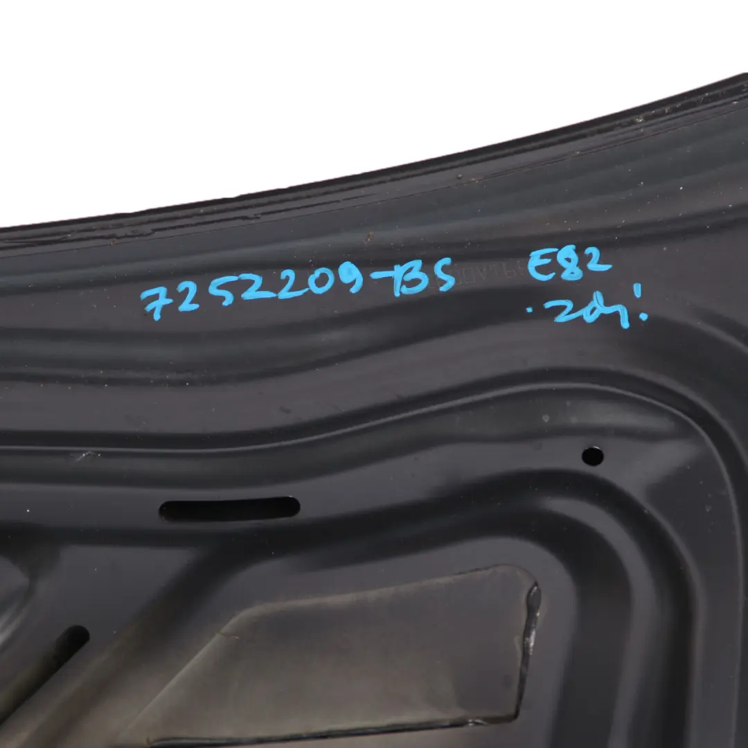 BMW E82 Coupé Tailgate Bootlid Boot Lid Black Sapphire Metallic - 475 - SKU 7252209-BS - Part number 7252209
