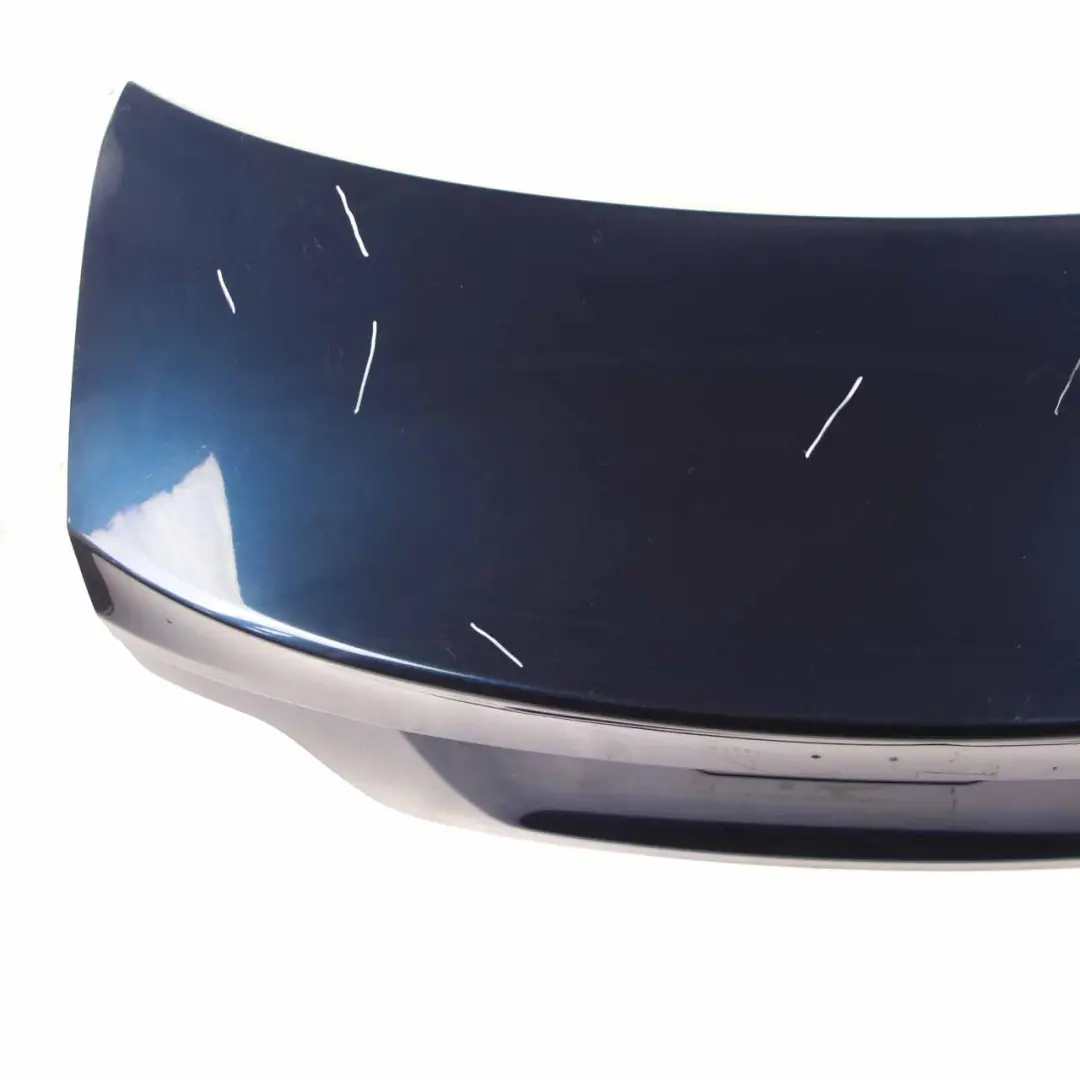 Tailgate Trunk Lid BMW E82 Coupé Bootlid Boot Tiefseeblau Deep Sea Blue - A76 - SKU 7252209-DSB - Part number 7252209