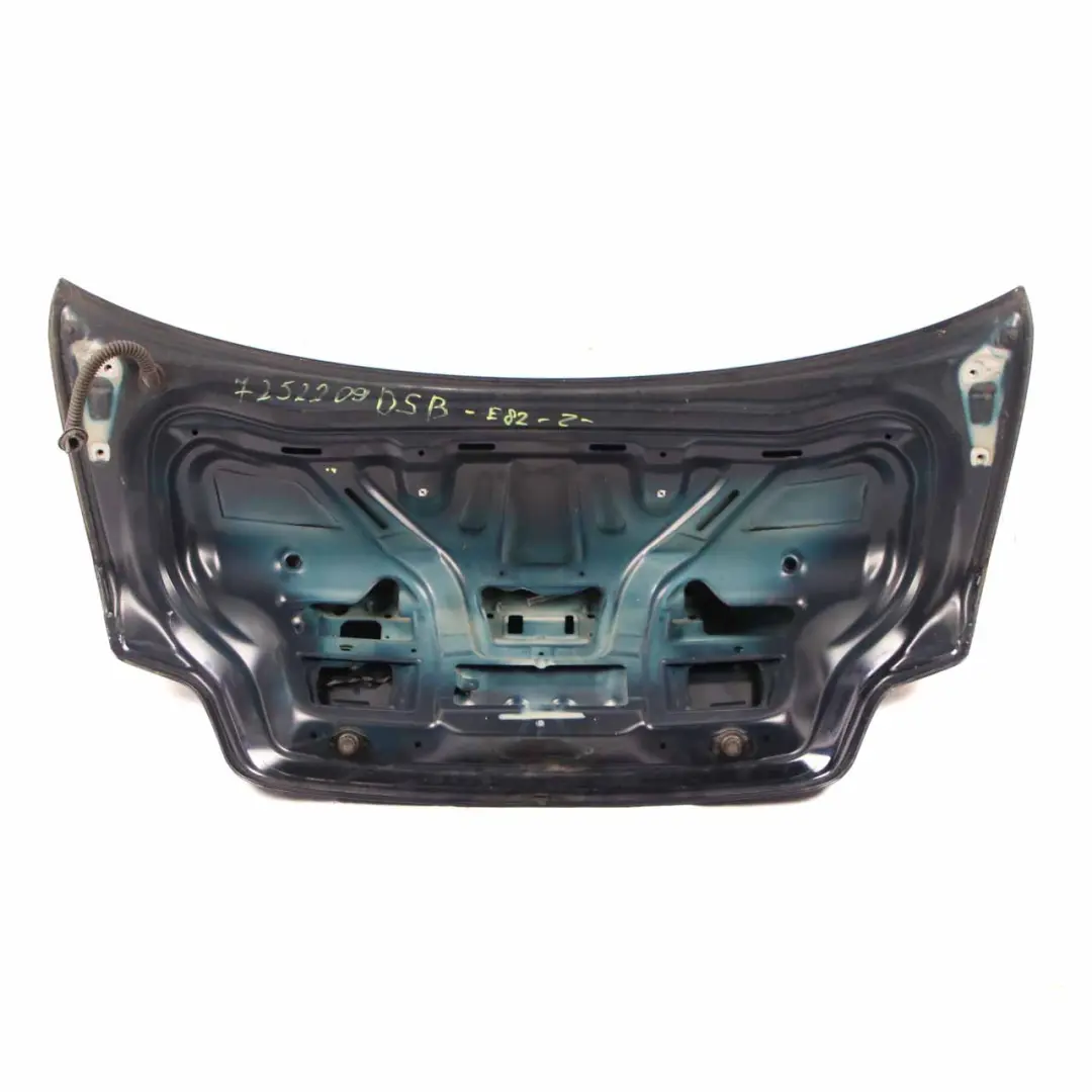 Tailgate Trunk Lid BMW E82 Coupé Bootlid Boot Tiefseeblau Deep Sea Blue - A76 - SKU 7252209-DSB - Part number 7252209