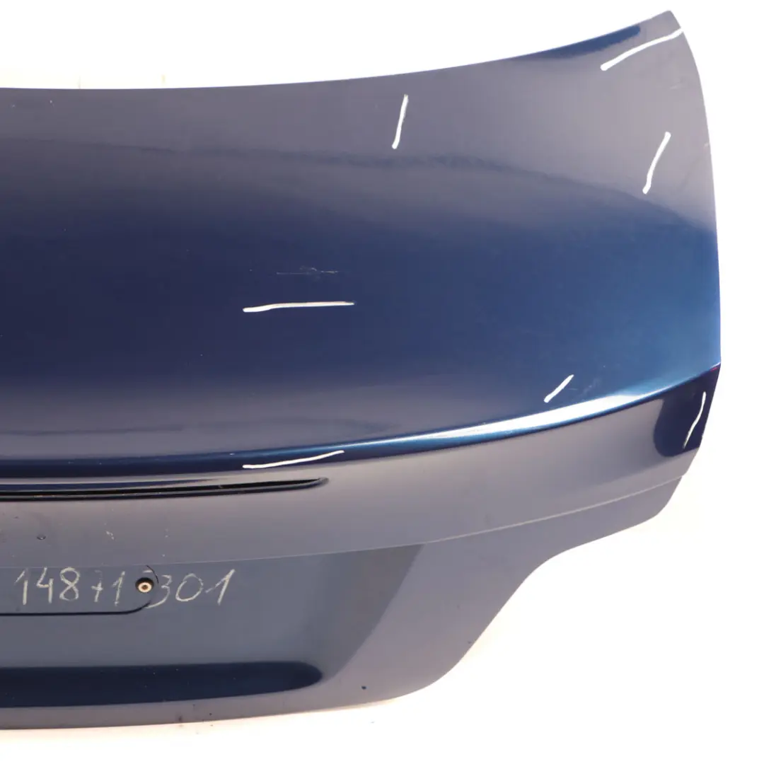 Trunk Lid BMW E82 Coupé Bootlid Boot Le Mans Blau Blue Metallic 381 to Tailgate with Part number 7252209 Tailgate Trunk Lid BMW E82 Coupé Bootlid Boot Le Mans Blau Blue Metallic 381 - SKU 7252209-LMB1 - Part number 7252209