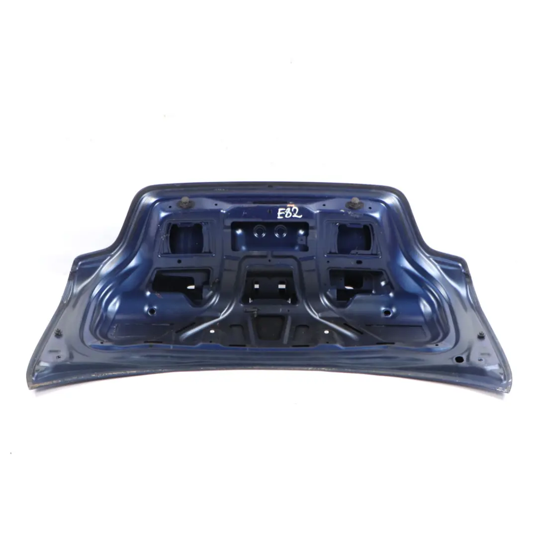 Trunk Lid BMW E82 Coupé Bootlid Boot Le Mans Blau Blue Metallic 381 to Tailgate with Part number 7252209 Tailgate Trunk Lid BMW E82 Coupé Bootlid Boot Le Mans Blau Blue Metallic 381 - SKU 7252209-LMB1 - Part number 7252209