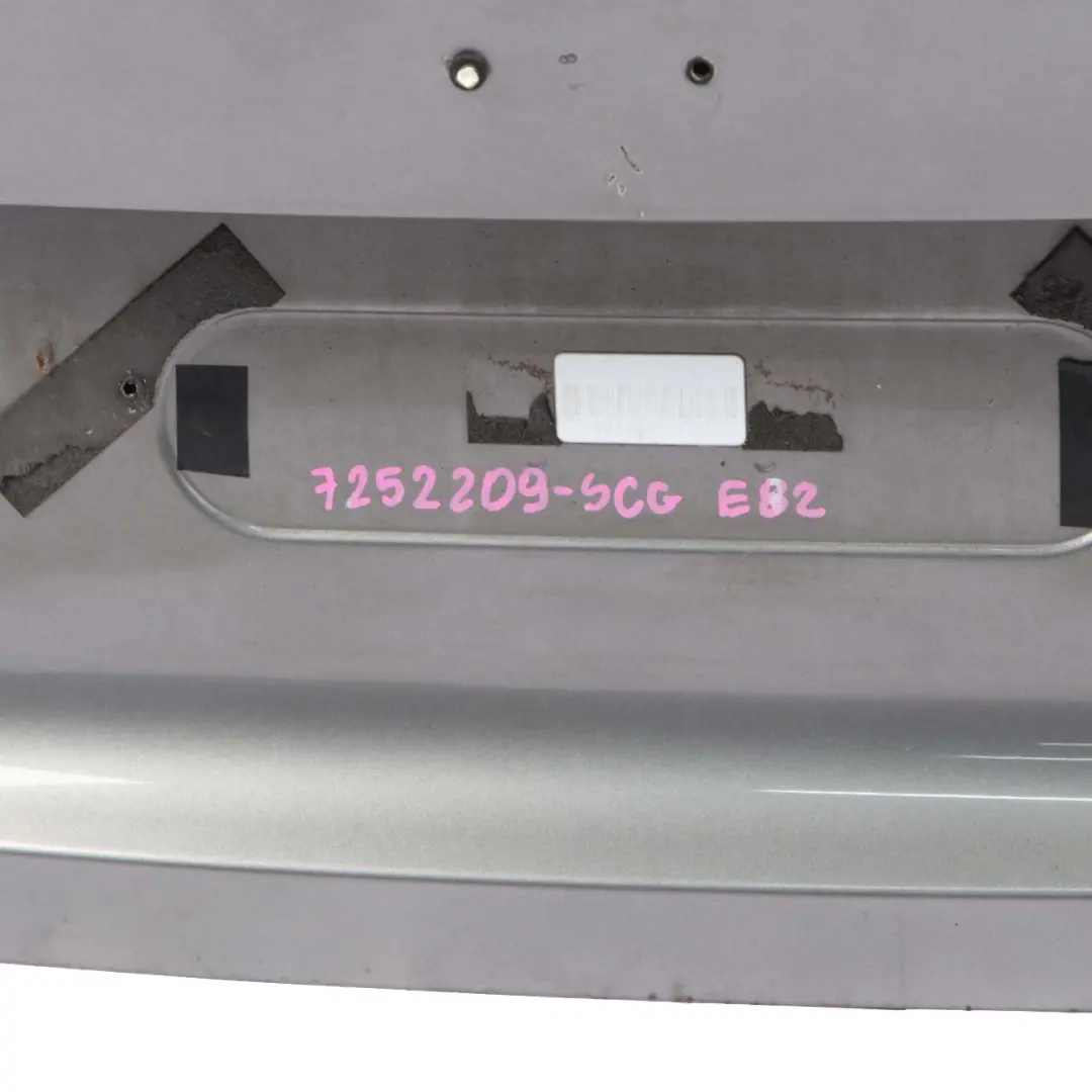 Coupé Tailgate Bootlid Boot Lid Spacegrau Space Grey - A52 to BMW 1 E82 with Part number 7252209 BMW 1 E82 Coupé Tailgate Bootlid Boot Lid Spacegrau Space Grey - A52 - SKU 7252209-SCG - Part number 7252209