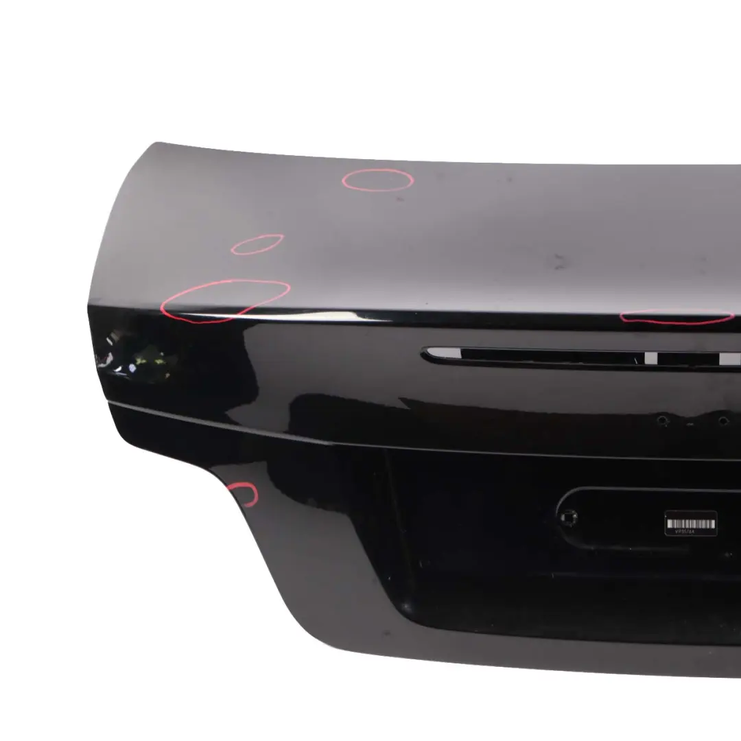 BMW 1 E82 Coupé Tailgate Bootlid Boot Lid Schwarz 2 Black - 668 - SKU 7252209-SCH - Part number 7252209