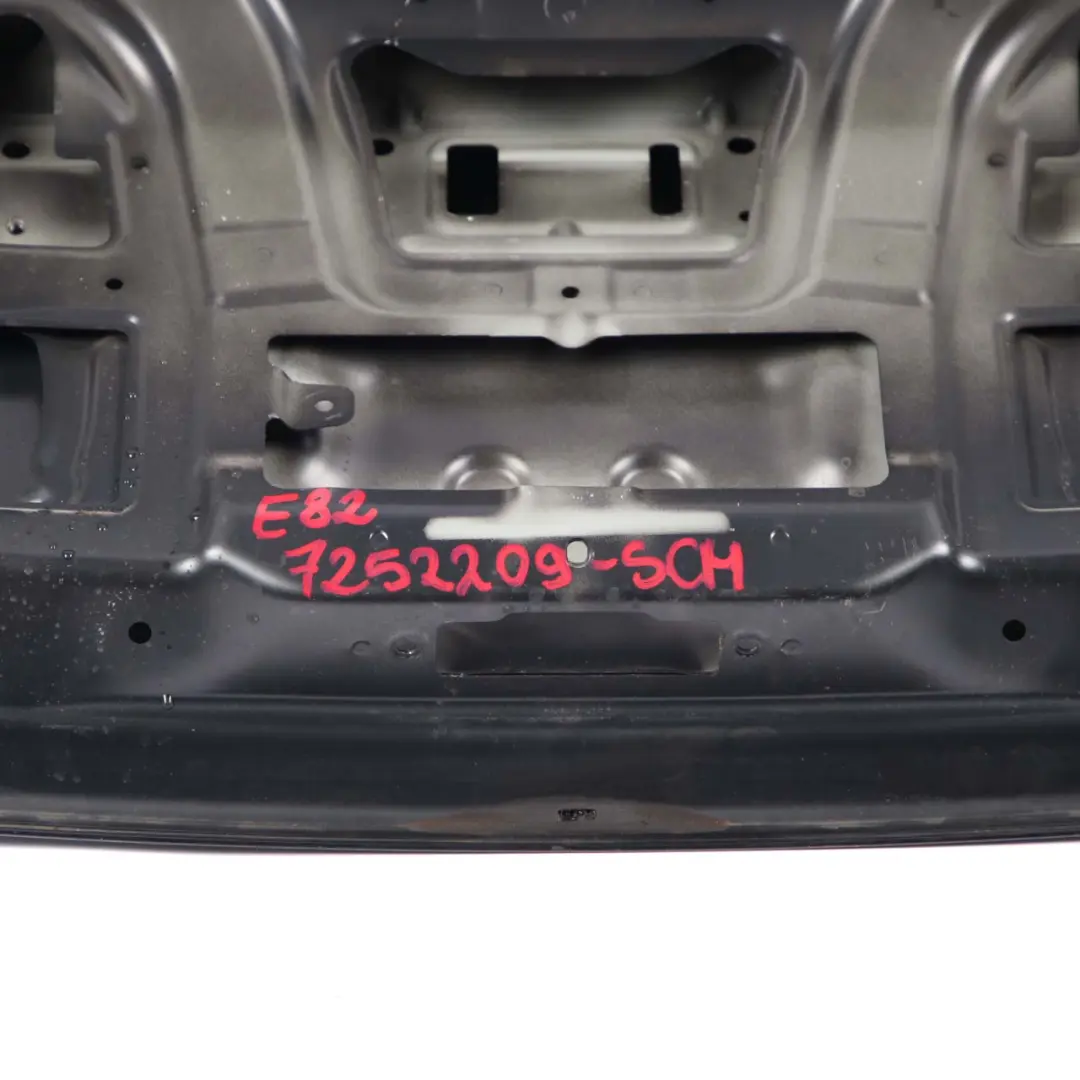 BMW 1 E82 Coupé Tailgate Bootlid Boot Lid Schwarz 2 Black - 668 - SKU 7252209-SCH - Part number 7252209