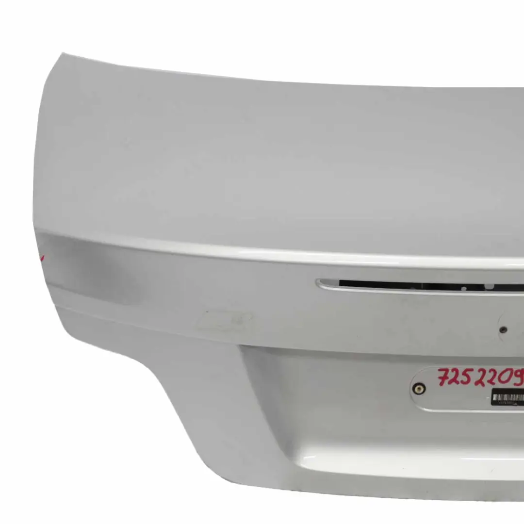 Bootlid Boot Trunk Lid Titansilber Titan Silver - 354 to BMW E82 Coupe Tailgate with Part number 7252209 BMW E82 Coupe Tailgate Bootlid Boot Trunk Lid Titansilber Titan Silver - 354 - SKU 7252209-TS - Part number 7252209