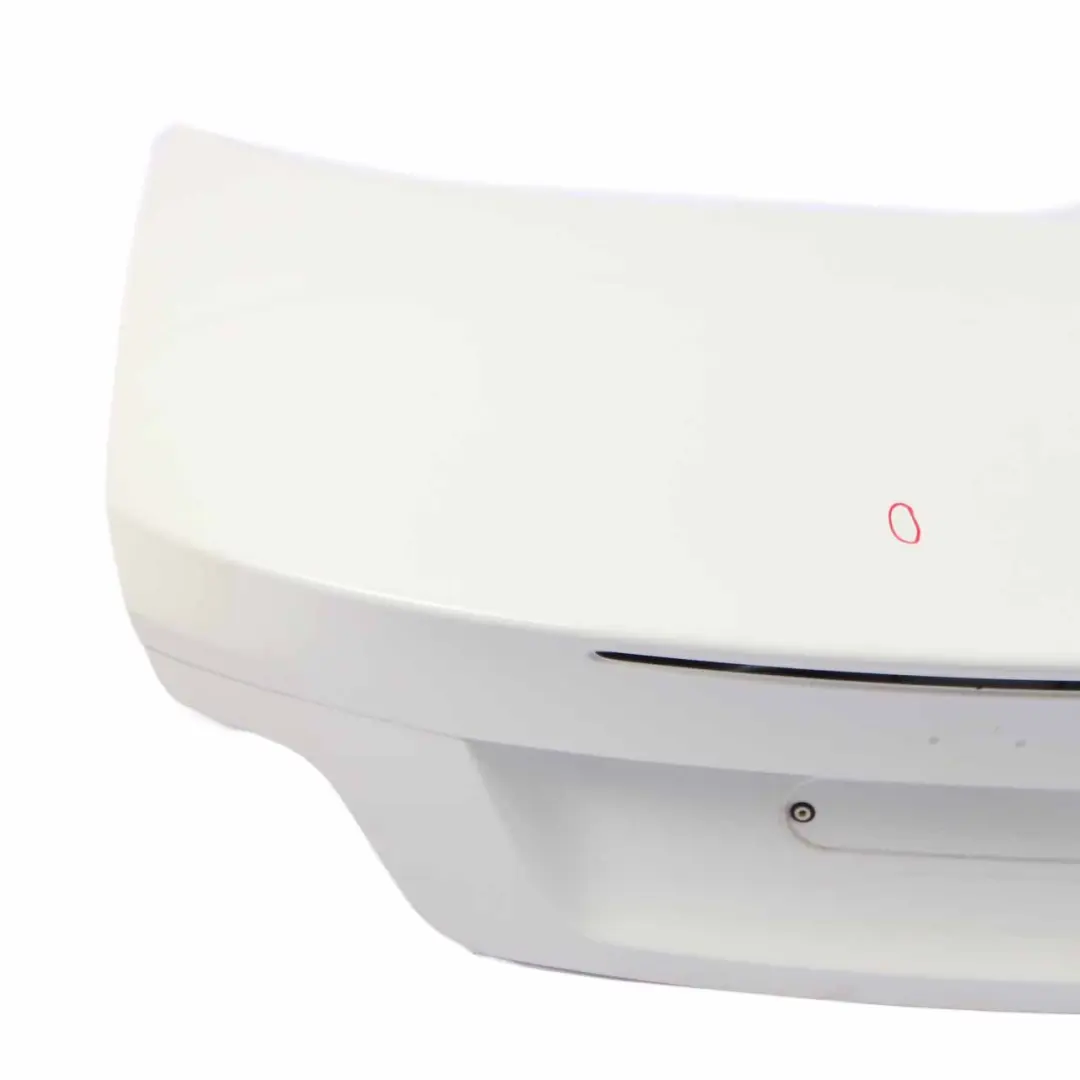 Boot Lid Tailgate Cabrio Convertible Trunk Lid Alpinweiss 3 - 300 to BMW E88 with Part number 7252211 BMW E88 Boot Lid Tailgate Cabrio Convertible Trunk Lid Alpinweiss 3 - 300 - SKU 7252211-AW1 - Part number 7252211