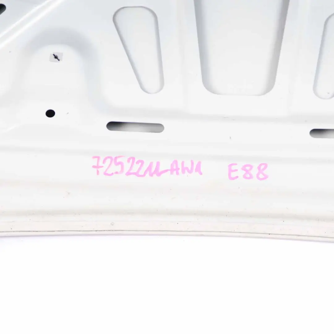 Boot Lid Tailgate Cabrio Convertible Trunk Lid Alpinweiss 3 - 300 to BMW E88 with Part number 7252211 BMW E88 Boot Lid Tailgate Cabrio Convertible Trunk Lid Alpinweiss 3 - 300 - SKU 7252211-AW1 - Part number 7252211