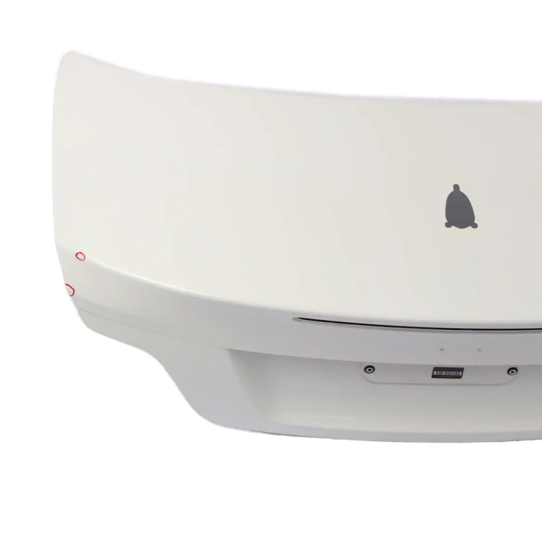 Boot Lid Tailgate Cabrio Convertible Trunk Lid Alpinweiss 3 - 300 to BMW E88 with Part number 7252211 BMW E88 Boot Lid Tailgate Cabrio Convertible Trunk Lid Alpinweiss 3 - 300 - SKU 7252211-AW - Part number 7252211