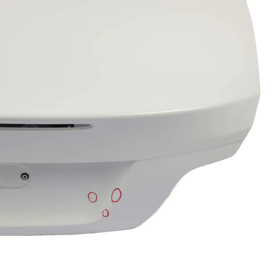 Boot Lid Tailgate Cabrio Convertible Trunk Lid Alpinweiss 3 - 300 to BMW E88 with Part number 7252211 BMW E88 Boot Lid Tailgate Cabrio Convertible Trunk Lid Alpinweiss 3 - 300 - SKU 7252211-AW - Part number 7252211
