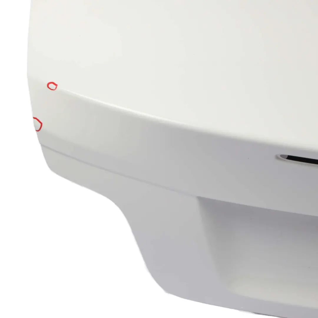 Boot Lid Tailgate Cabrio Convertible Trunk Lid Alpinweiss 3 - 300 to BMW E88 with Part number 7252211 BMW E88 Boot Lid Tailgate Cabrio Convertible Trunk Lid Alpinweiss 3 - 300 - SKU 7252211-AW - Part number 7252211