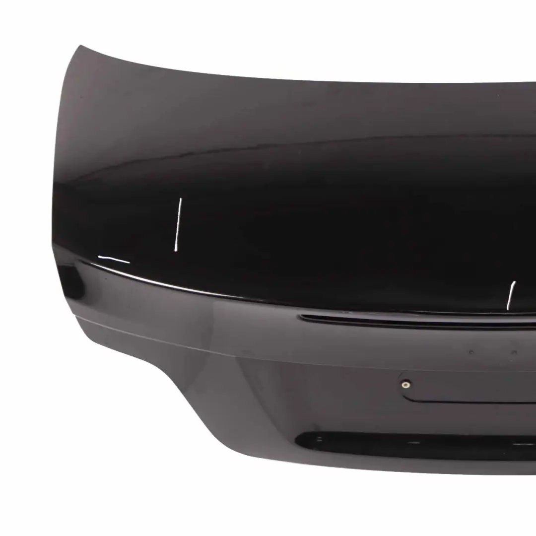 Boot Lid Bootlid Black Sapphire Metallic - 475 to BMW E88 Cabrio Tailgate with Part number 7252211 BMW E88 Cabrio Tailgate Boot Lid Bootlid Black Sapphire Metallic - 475 - SKU 7252211-BS - Part number 7252211