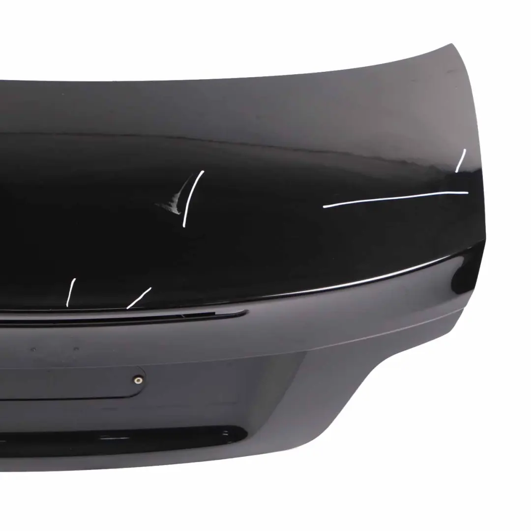 Boot Lid Bootlid Black Sapphire Metallic - 475 to BMW E88 Cabrio Tailgate with Part number 7252211 BMW E88 Cabrio Tailgate Boot Lid Bootlid Black Sapphire Metallic - 475 - SKU 7252211-BS - Part number 7252211