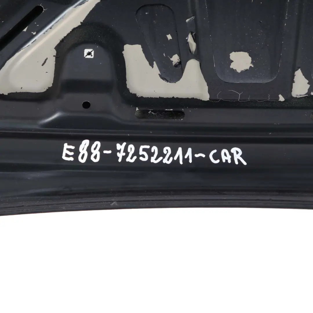 BMW 1 E88 Cabrio Tailgate Boot Lid Bootlid Carbonschwarz Carbon Black - 416 - SKU 7252211-CAR - Part number 7252211