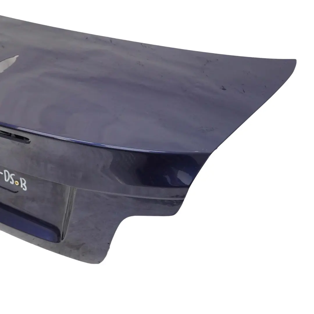 Boot Lid Tiefseeblau Deep Sea Blue - A76 to BMW 1 E88 Cabrio Convertible Tailgate with Part number 7252211 BMW 1 E88 Cabrio Convertible Tailgate Boot Lid Tiefseeblau Deep Sea Blue - A76 - SKU 7252211-DSB - Part number 7252211