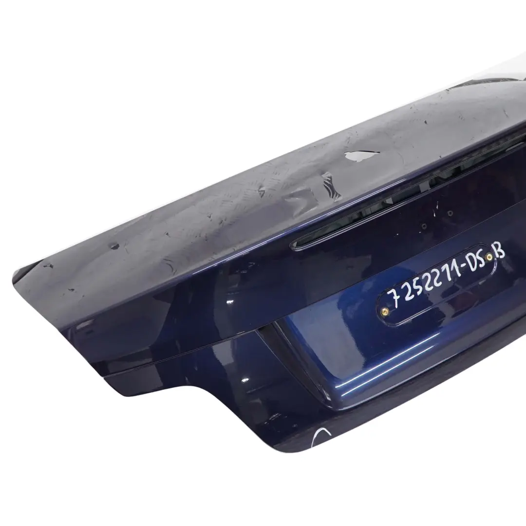 BMW 1 E88 Cabrio Convertible Tailgate Boot Lid Tiefseeblau Deep Sea Blue - A76 - SKU 7252211-DSB - Part number 7252211
