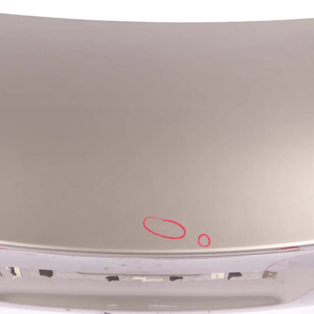 Boot Lid Kaschmirsilber Silver - A72 to BMW E88 Cabrio Convertible Tailgate with Part number 7252211 BMW E88 Cabrio Convertible Tailgate Boot Lid Kaschmirsilber Silver - A72 - SKU 7252211-KAS1 - Part number 7252211