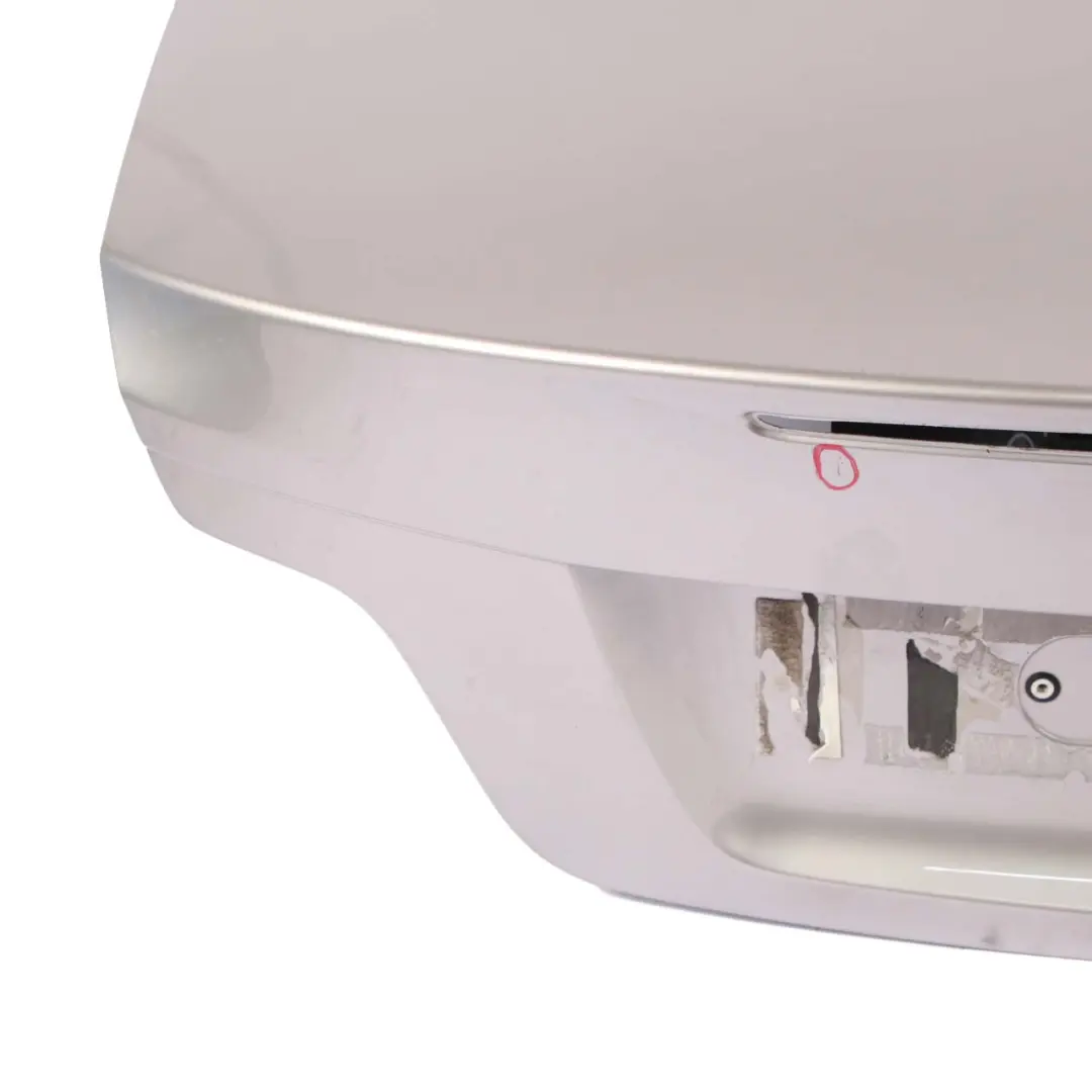 Boot Lid Kaschmirsilber Silver - A72 to BMW E88 Cabrio Convertible Tailgate with Part number 7252211 BMW E88 Cabrio Convertible Tailgate Boot Lid Kaschmirsilber Silver - A72 - SKU 7252211-KAS1 - Part number 7252211