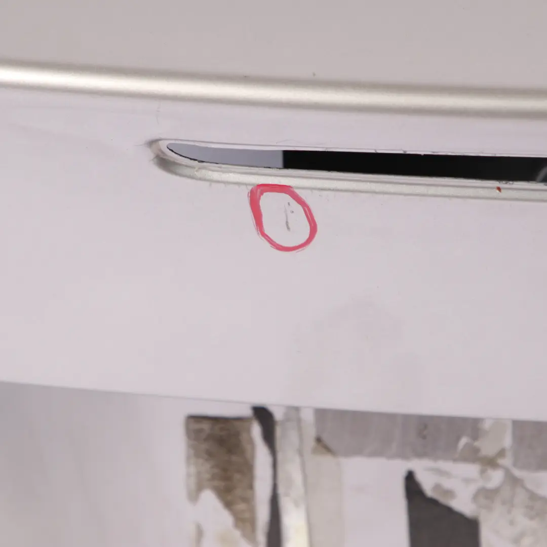 BMW E88 Cabrio Convertible Tailgate Boot Lid Kaschmirsilber Silver - A72 - SKU 7252211-KAS1 - Part number 7252211