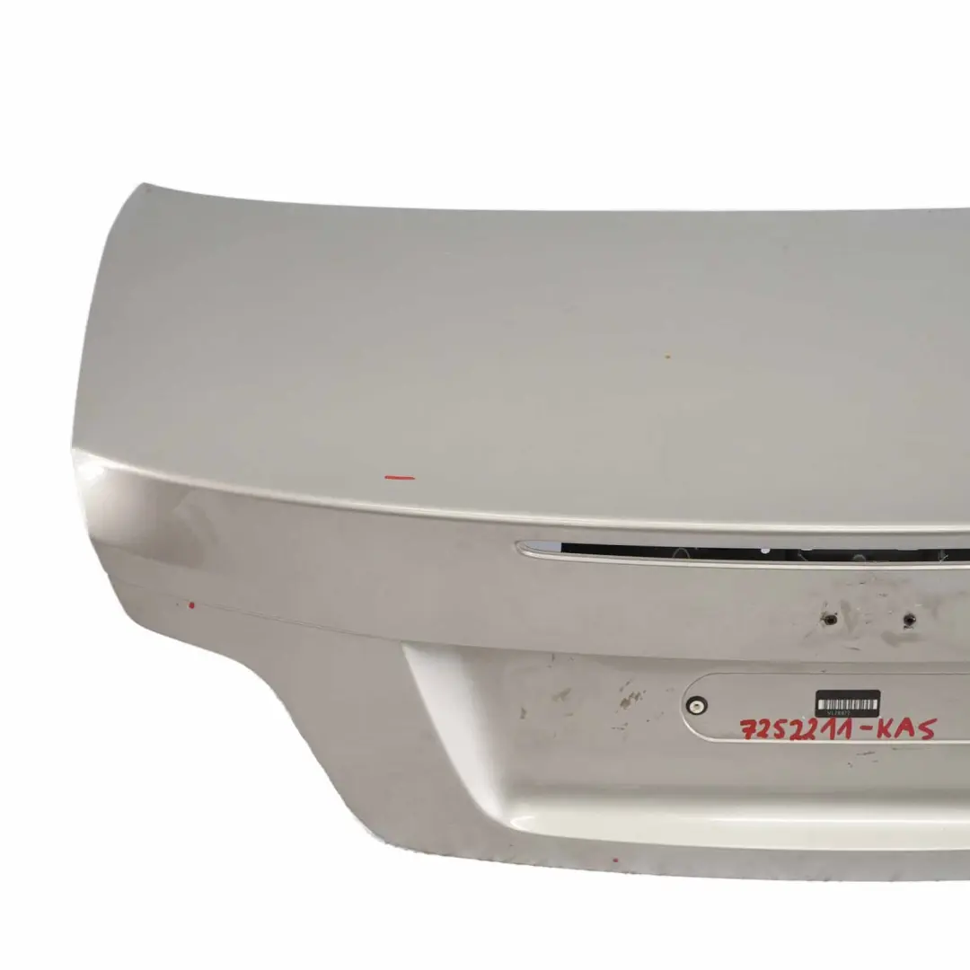 BMW E88 Cabrio Convertible Tailgate Boot Lid Kaschmirsilber Silver A72 - SKU 7252211-KAS - Part number 7252211
