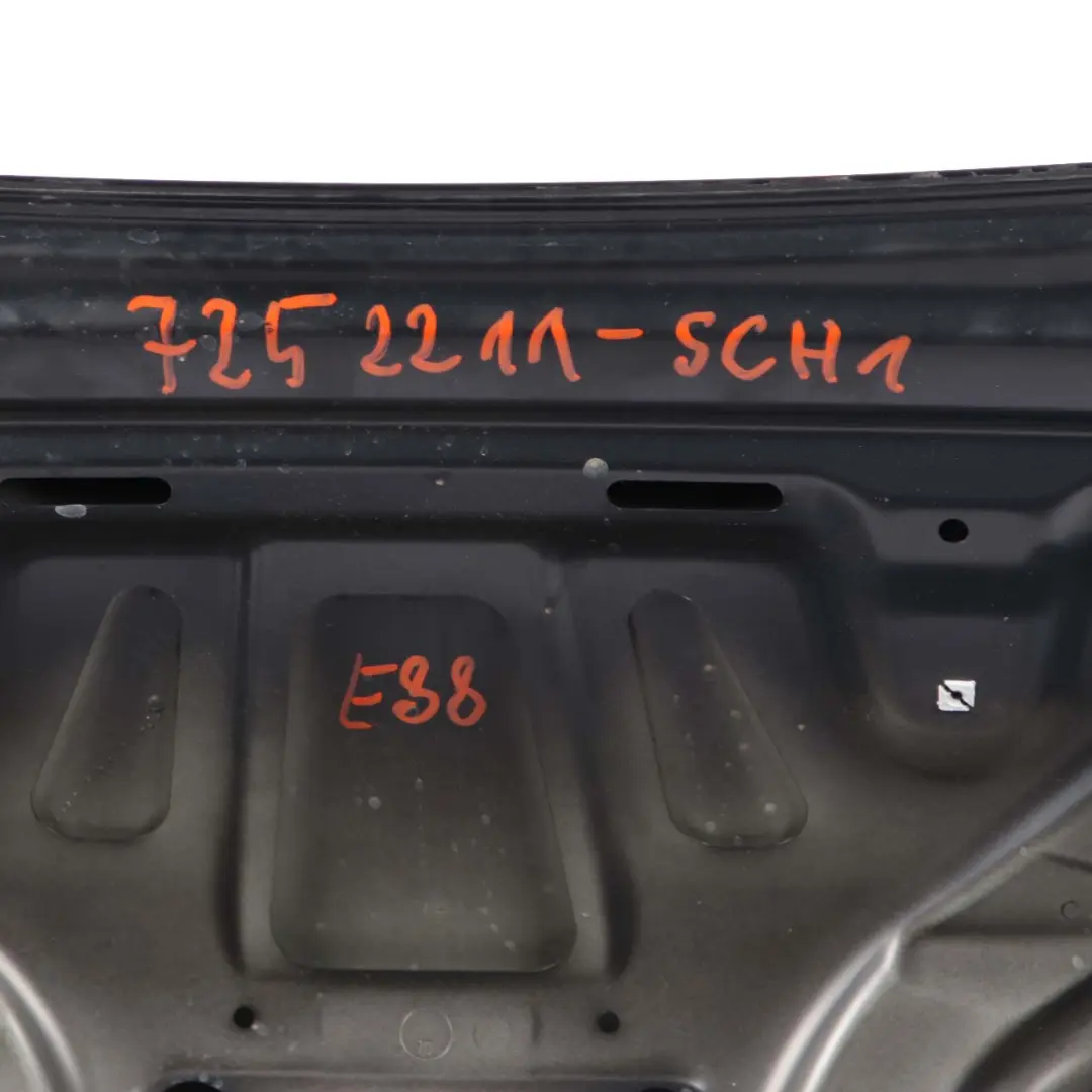 Boot Lid Bootlid Schwarz 2 Black - 668 to BMW E88 Cabrio Convertible Tailgate with Part number 7252211 BMW E88 Cabrio Convertible Tailgate Boot Lid Bootlid Schwarz 2 Black - 668 - SKU 7252211-SCH1 - Part number 7252211