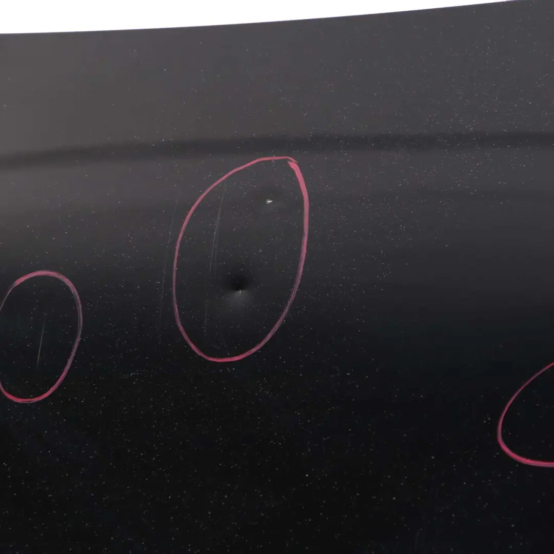 BMW E88 Cabrio Convertible Tailgate Boot Lid Bootlid Schwarz 2 Black - 668 - SKU 7252211-SCH - Part number 7252211