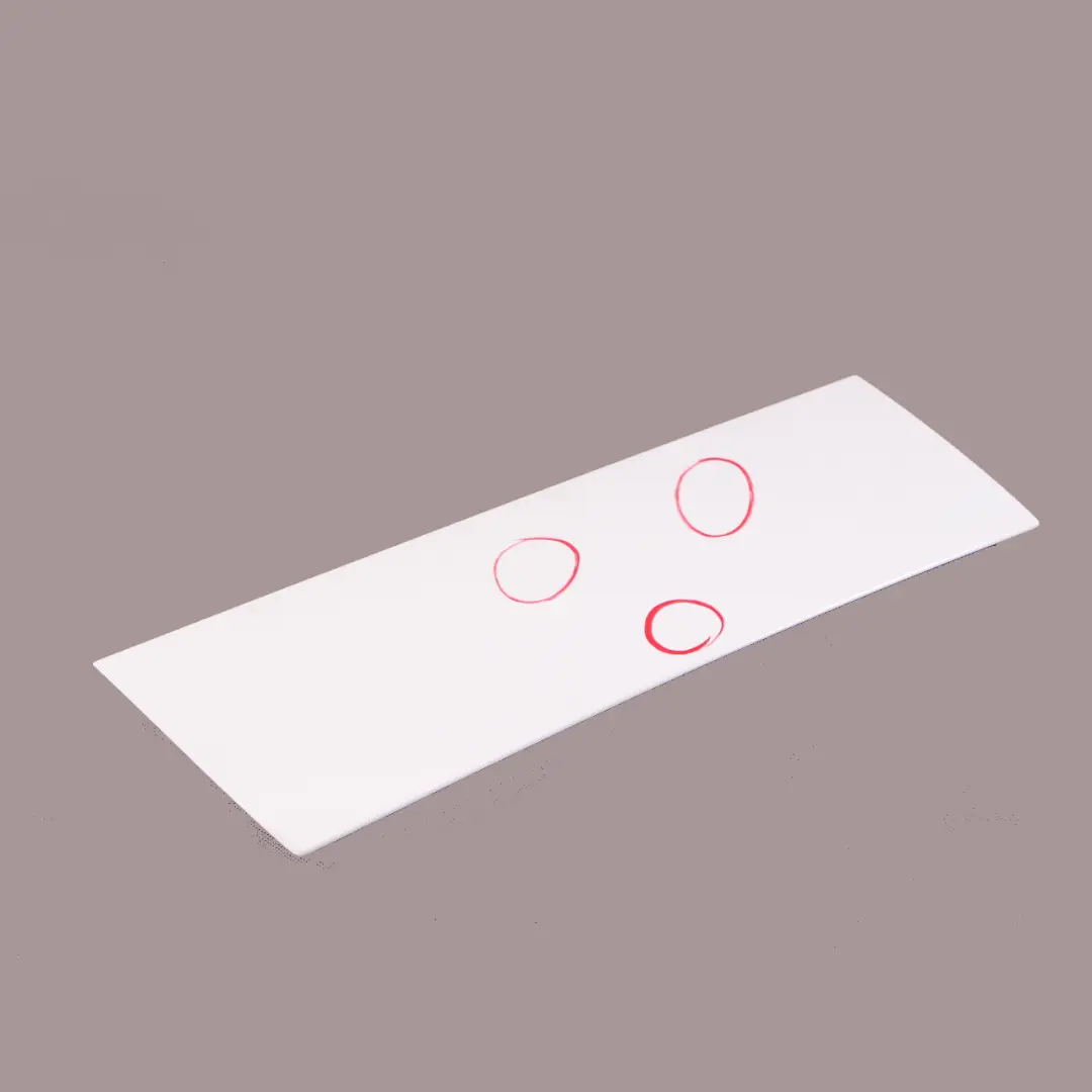 Copertura Lampada Stop Terza Luce Freno Bianco Alpino per BMW Z4 E89 Roadster con numero di parte 7252843 BMW Z4 E89 Roadster Copertura Lampada Stop Terza Luce Freno Bianco Alpino - SKU 7252843-AW - Numero di parte 7252843