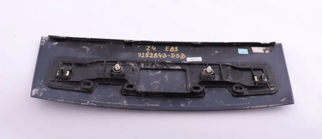 Cubierta Luz Freno Tercera Luz De Freno Azul Marino - A76 para BMW Z4 E89 con número de pieza 7252843 BMW Z4 E89 Cubierta Luz Freno Tercera Luz De Freno Azul Marino - A76 - SKU 7252843-DSB - Número de pieza 7252843
