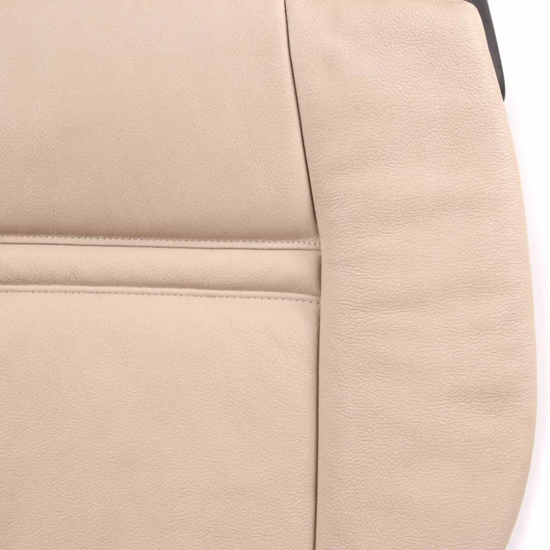 Rear Seat BMW X5 E70 Left N/S Backrest Bench Oyster Leather Nevada For 7 Seats - SKU 7252990 - Part number 7252990
