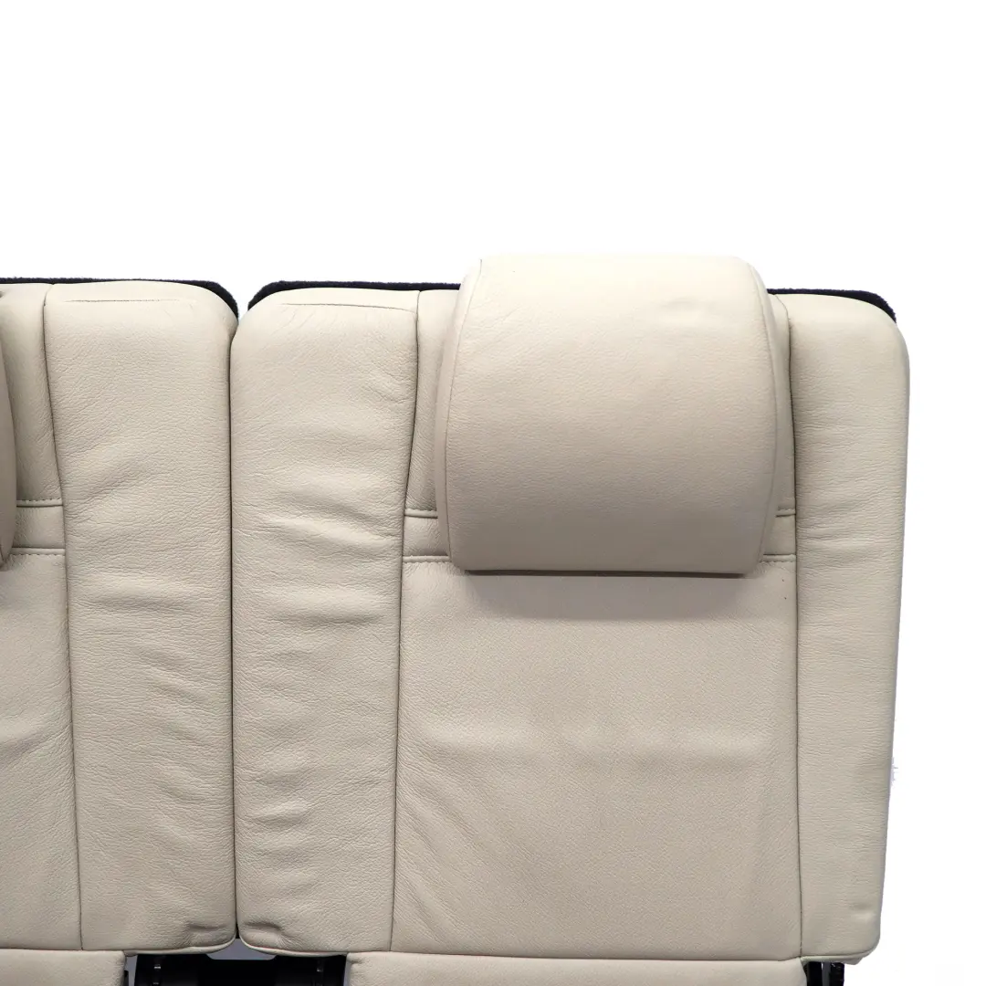 Third Row Additional Seats Backrest Bench Oyster Leather to Rear Seat BMW X5 E70 with Part number 7253015 Rear Seat BMW X5 E70 Third Row Additional Seats Backrest Bench Oyster Leather - SKU 7253015-1 - Part number 7253015
