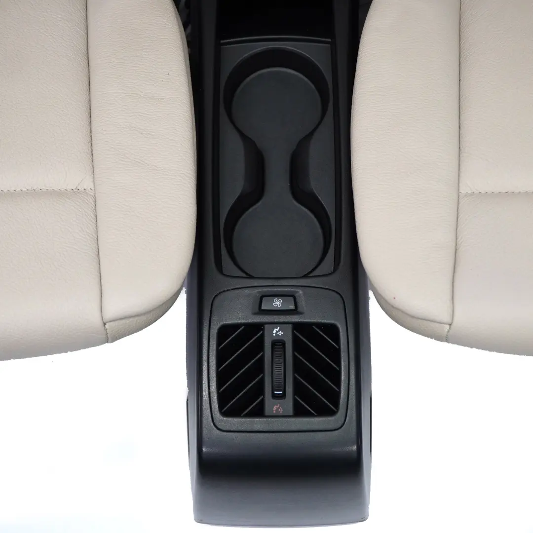 BMW X5 E70 Fotele Siedzenia Oparcie Trzeci Rząd Skóra Oyster Tył Tylne - SKU 7253015-1 - Numer Części 7253015