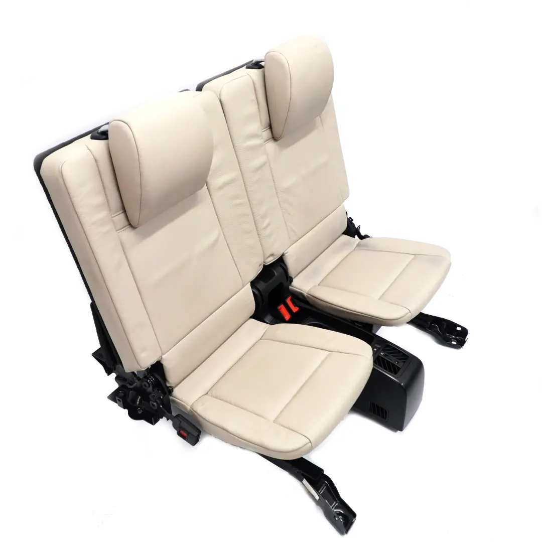  Rücksitz BMW X5 E70 Dritte Reihe Zusätzliche Rückenlehne Sitzbank Oyster Leder - SKU 7253015-1 - Teilenummer 7253015