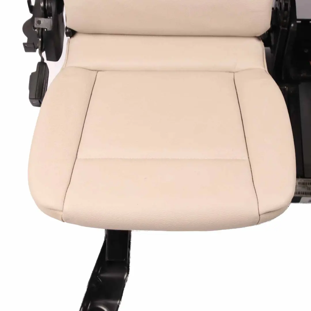 Third Row Additional Seats Backrest Bench Oyster Leather to Rear Seat BMW X5 E70 with Part number 7253015 Rear Seat BMW X5 E70 Third Row Additional Seats Backrest Bench Oyster Leather - SKU 7253015 - Part number 7253015