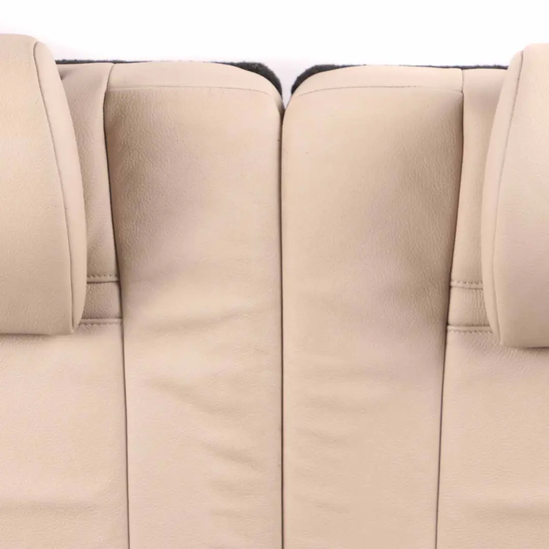 Third Row Additional Seats Backrest Bench Oyster Leather to Rear Seat BMW X5 E70 with Part number 7253015 Rear Seat BMW X5 E70 Third Row Additional Seats Backrest Bench Oyster Leather - SKU 7253015 - Part number 7253015