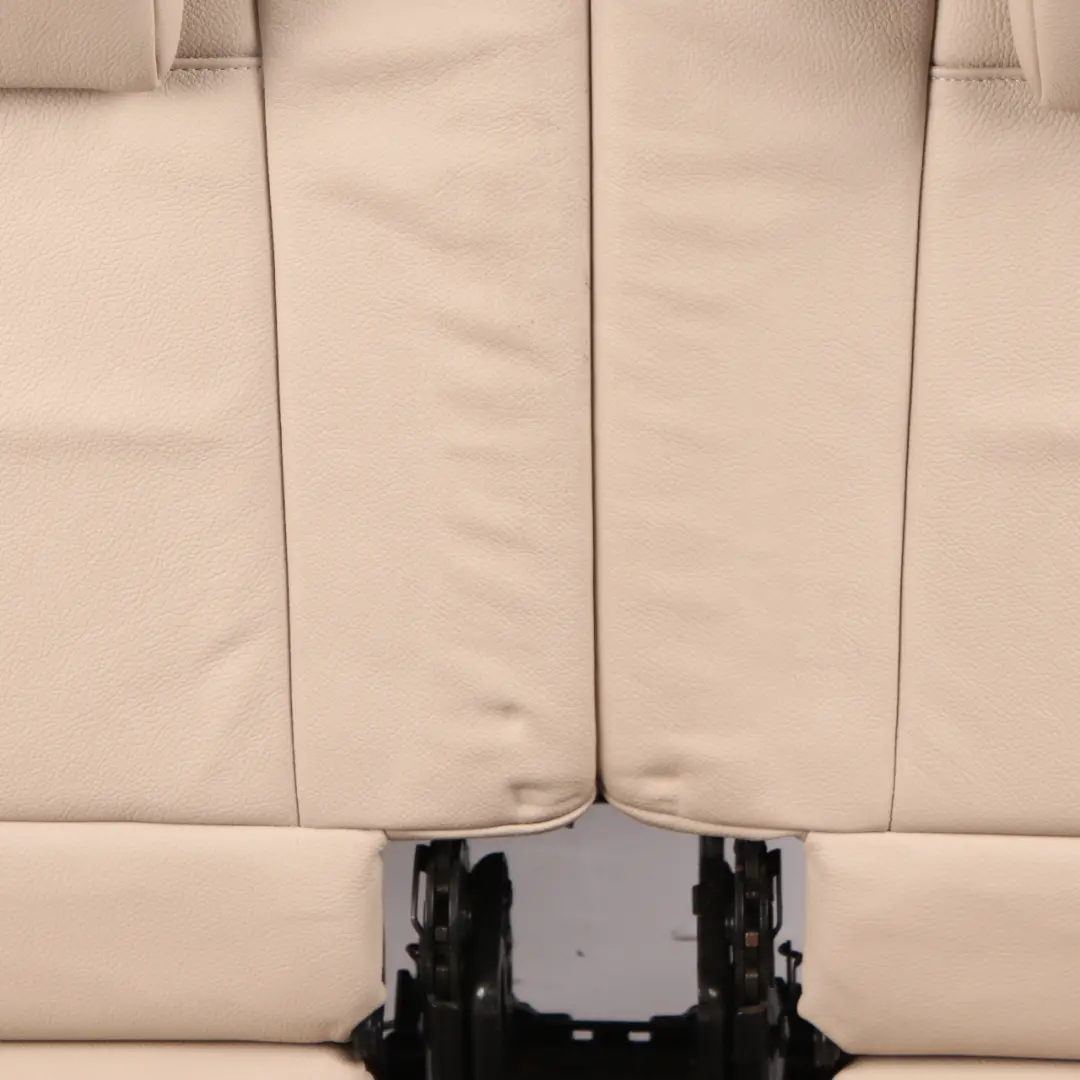 Third Row Additional Seats Backrest Bench Oyster Leather to Rear Seat BMW X5 E70 with Part number 7253015 Rear Seat BMW X5 E70 Third Row Additional Seats Backrest Bench Oyster Leather - SKU 7253015 - Part number 7253015