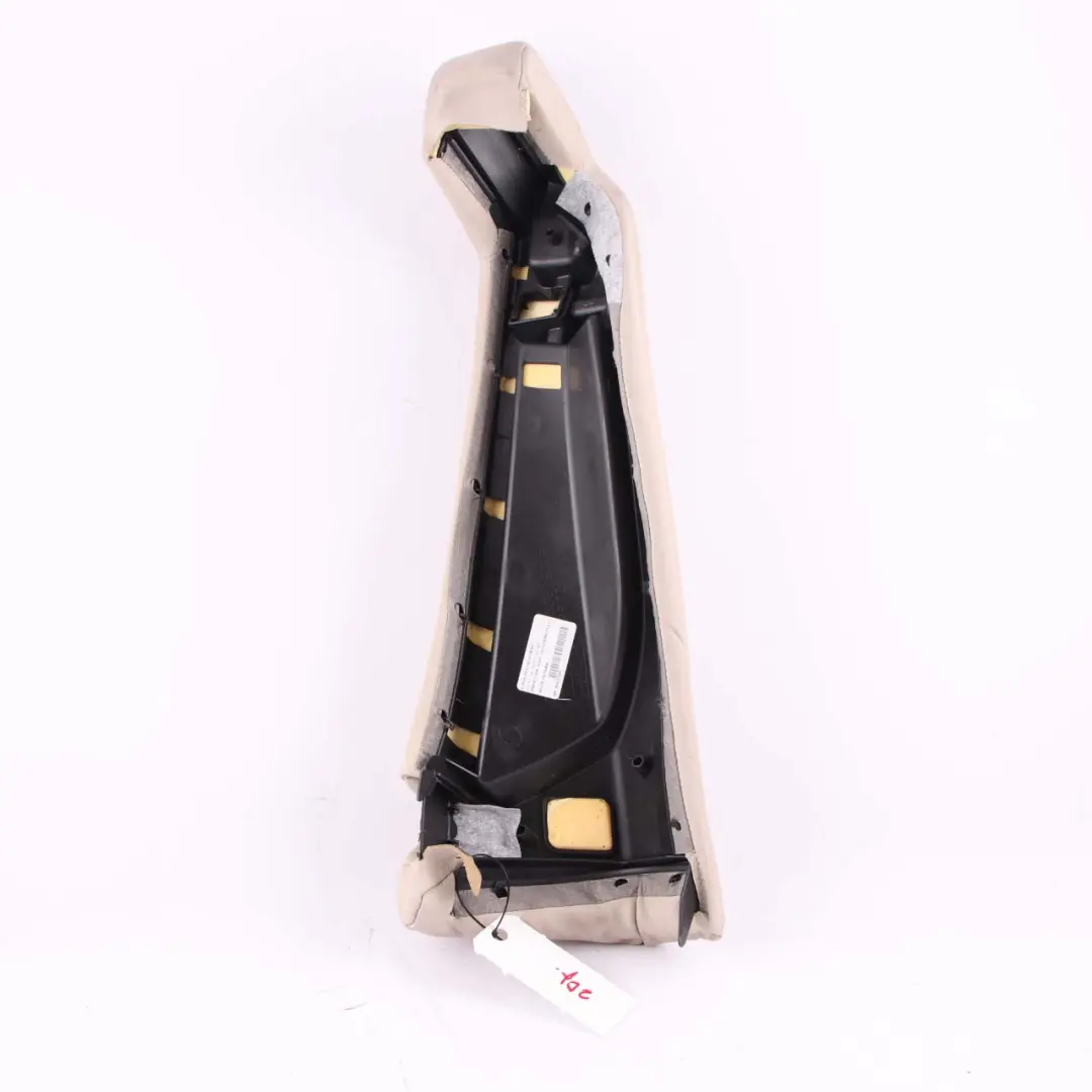 BMW X5 E70 Rear Seat Bench Lateral Right O/S Finisher Trim Panel Leather Oyster - SKU 7253020 - Part number 7253020
