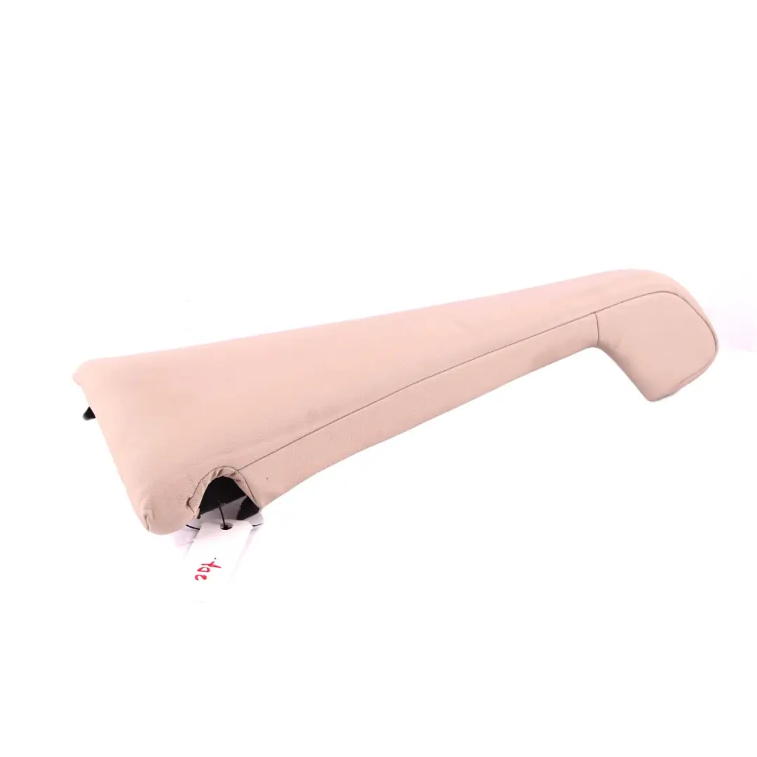 BMW X5 E70 Rear Seat Bench Lateral Right O/S Finisher Trim Panel Leather Oyster - SKU 7253020 - Part number 7253020