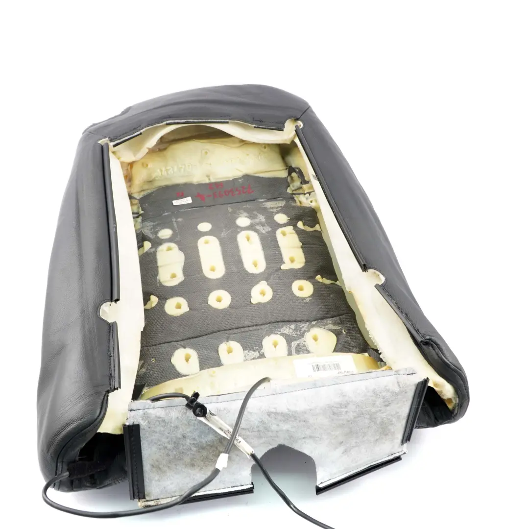  £BMW 3 E92 Front Left N/S Heated Sport Seat Backrest Cover Black Leather Dakota - SKU 7253093-4 - Part number 7253093