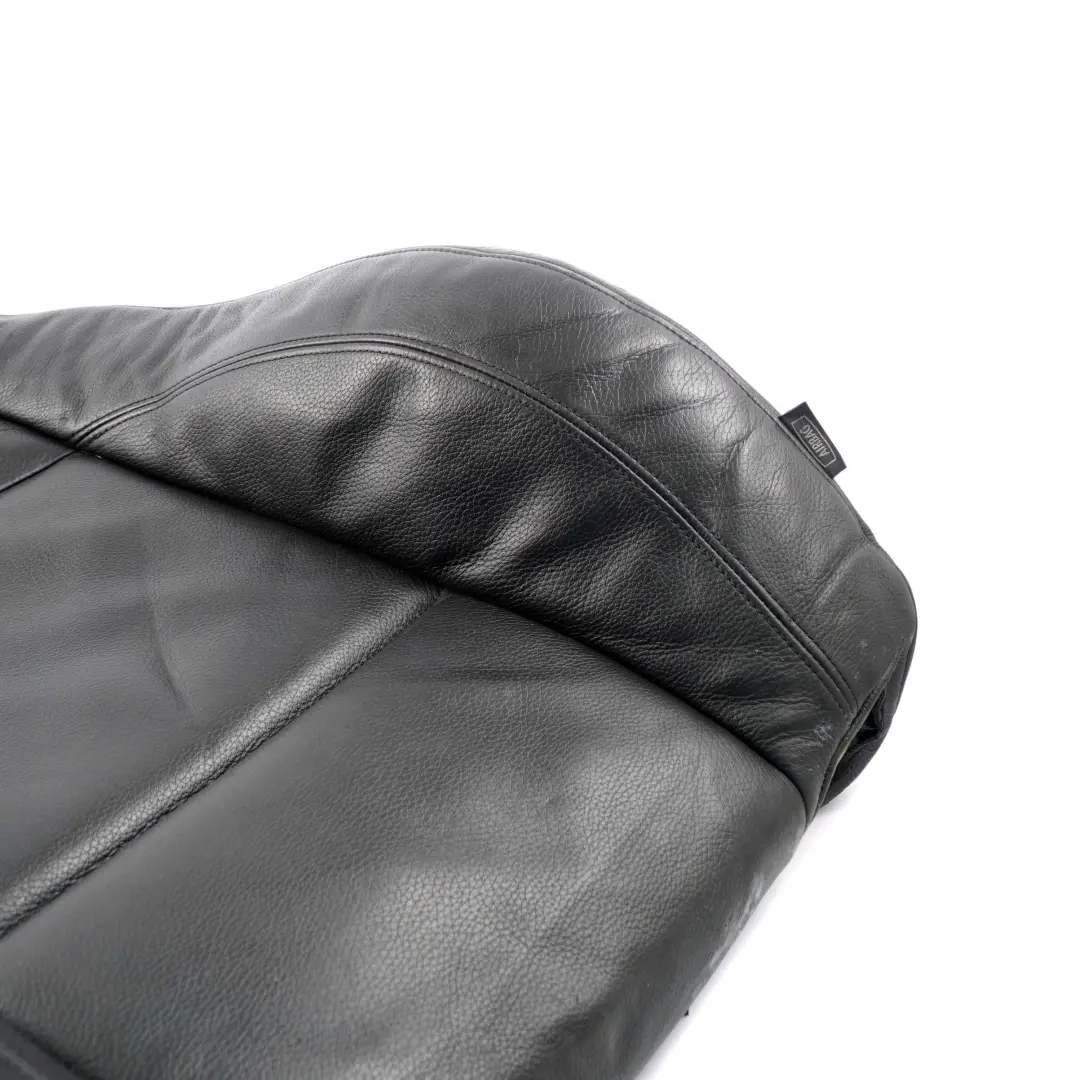  £BMW 3 E92 Front Left N/S Heated Sport Seat Backrest Cover Black Leather Dakota - SKU 7253093-4 - Part number 7253093