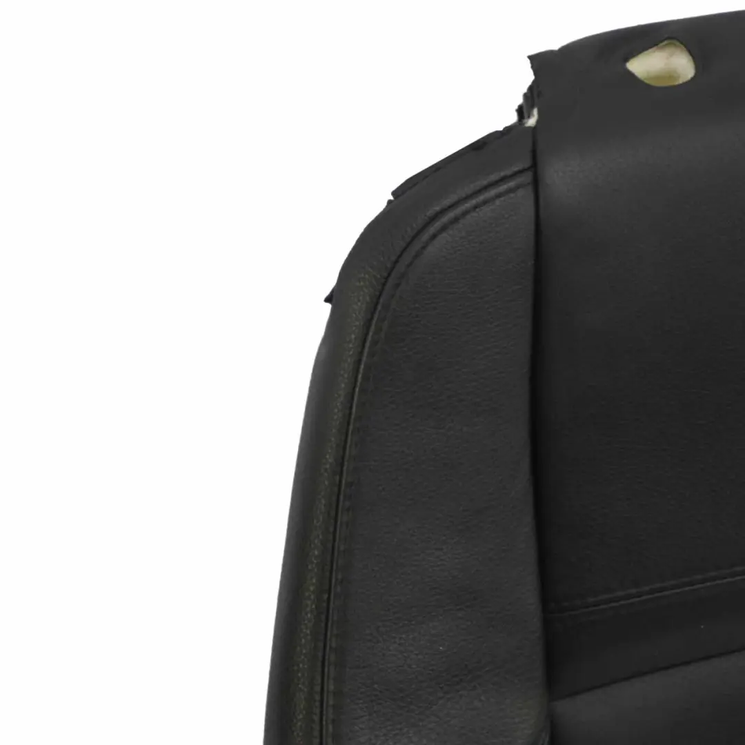 BMW E92 Respaldo del asiento delantero derecho Funda cuero negro Dakota - SKU 7253094 - Número de pieza 7253094