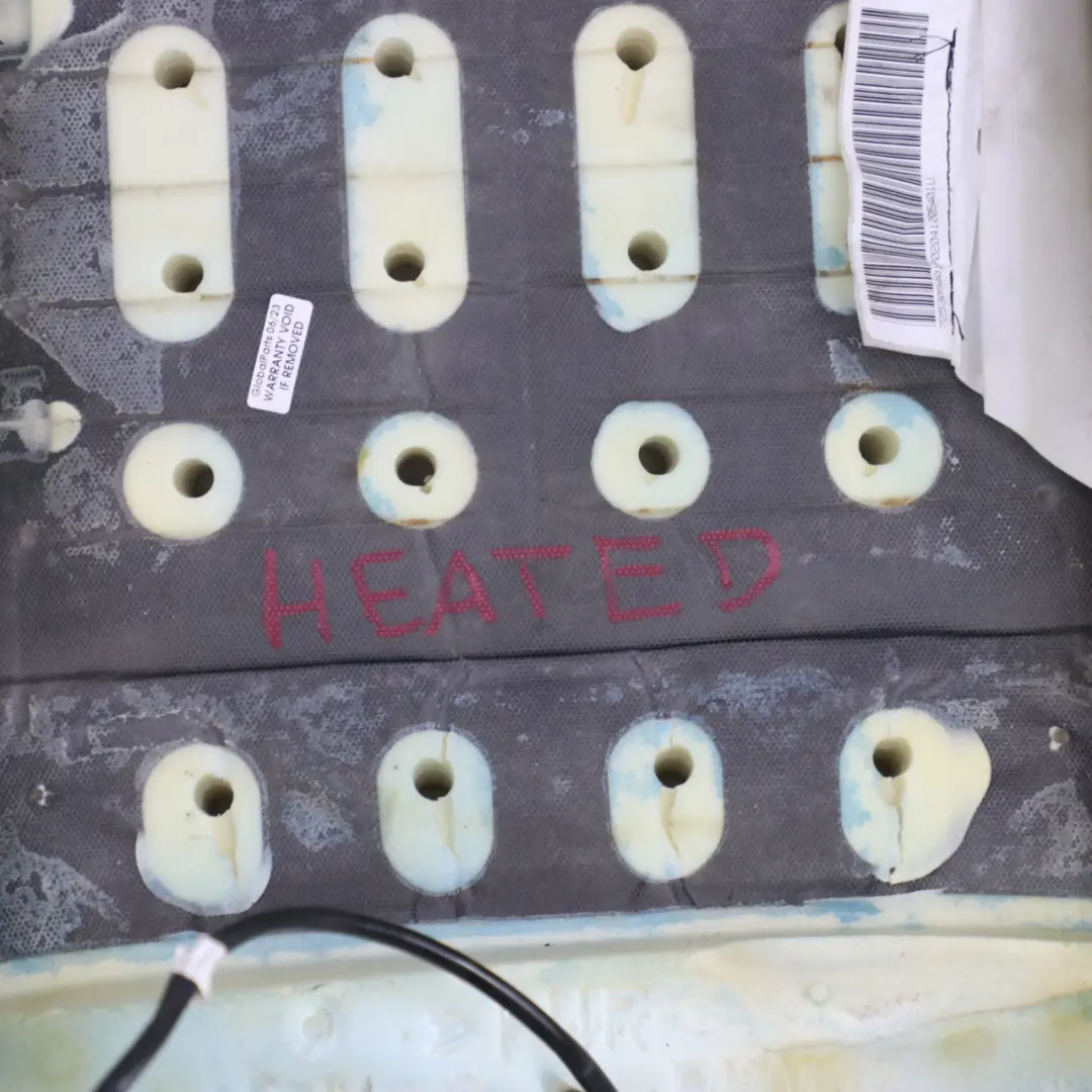 Schienale anteriore destro Riscaldato Coprisedile Pelle Nera Dakota per BMW E92 con numero di parte 7253094 BMW E92 Schienale anteriore destro Riscaldato Coprisedile Pelle Nera Dakota - SKU 7253094 - Numero di parte 7253094