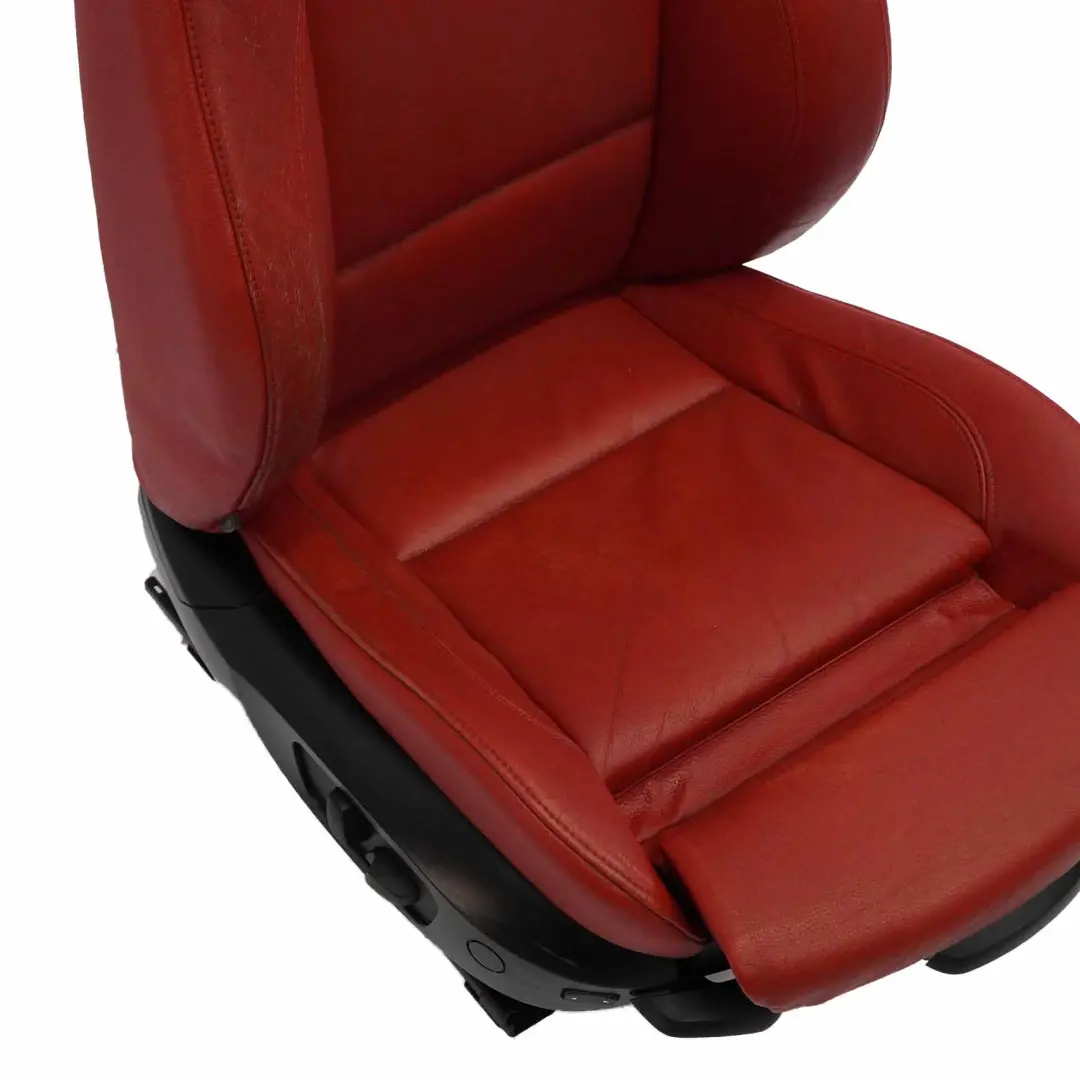 Siège avant BMW E92 LCI Electric M Sport Droit Cuir Rouge Dakota Korall-Red pour à propos du numéro de pièce 7253100 Siège avant BMW E92 LCI Electric M Sport Droit Cuir Rouge Dakota Korall-Red - SKU 7253100-2 - Numéro de pièce 7253100