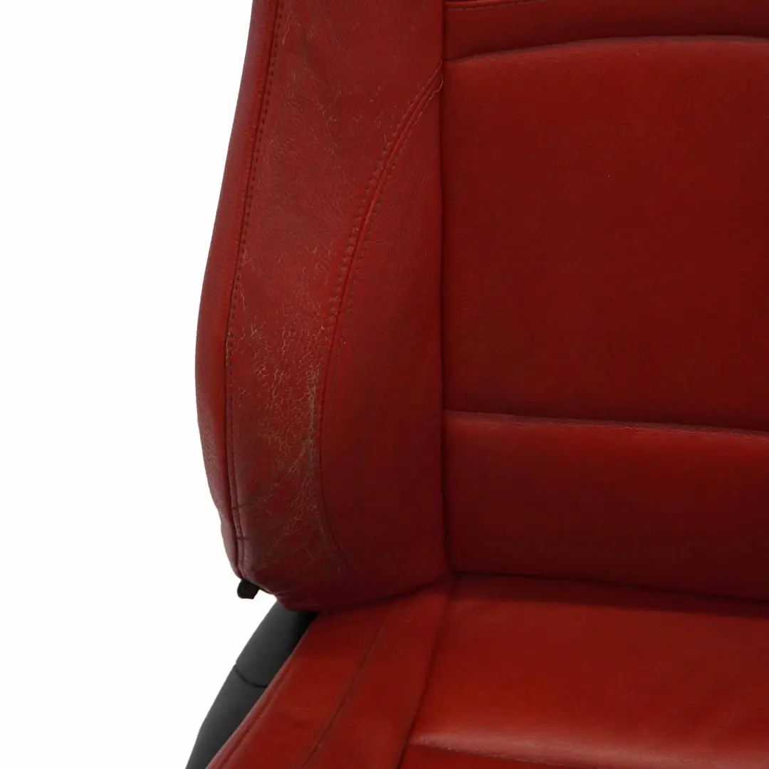Front Seat BMW E92 LCI Electric M Sport Right O/S Red Leather Dakota Korall-Red to with Part number 7253100 Front Seat BMW E92 LCI Electric M Sport Right O/S Red Leather Dakota Korall-Red - SKU 7253100-2 - Part number 7253100