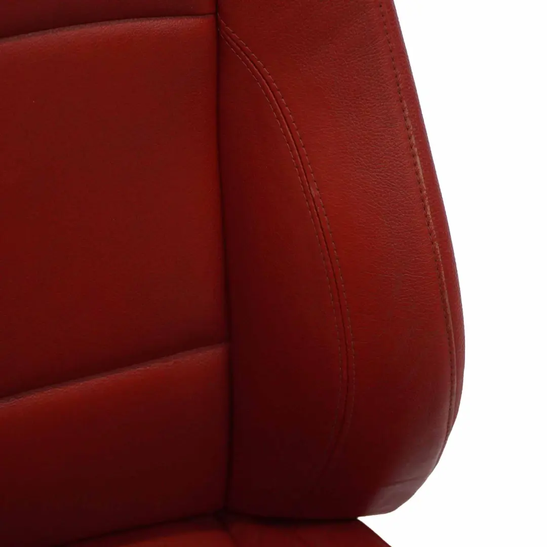 Sedile anteriore BMW E92 LCI Electric M Sport Destro Pelle Rossa Dakota Korall per con numero di parte 7253100 Sedile anteriore BMW E92 LCI Electric M Sport Destro Pelle Rossa Dakota Korall - SKU 7253100-2 - Numero di parte 7253100