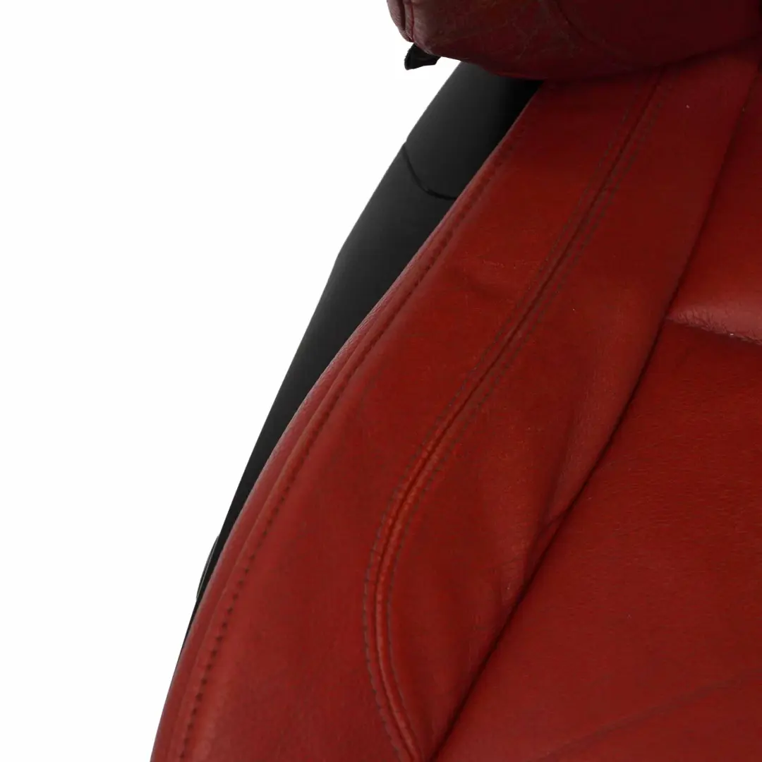 Asiento Delantero BMW E92 LCI Eléctrico M Sport Derecho Cuero Rojo Dakota Korall para con número de pieza 7253100 Asiento Delantero BMW E92 LCI Eléctrico M Sport Derecho Cuero Rojo Dakota Korall - SKU 7253100-2 - Número de pieza 7253100