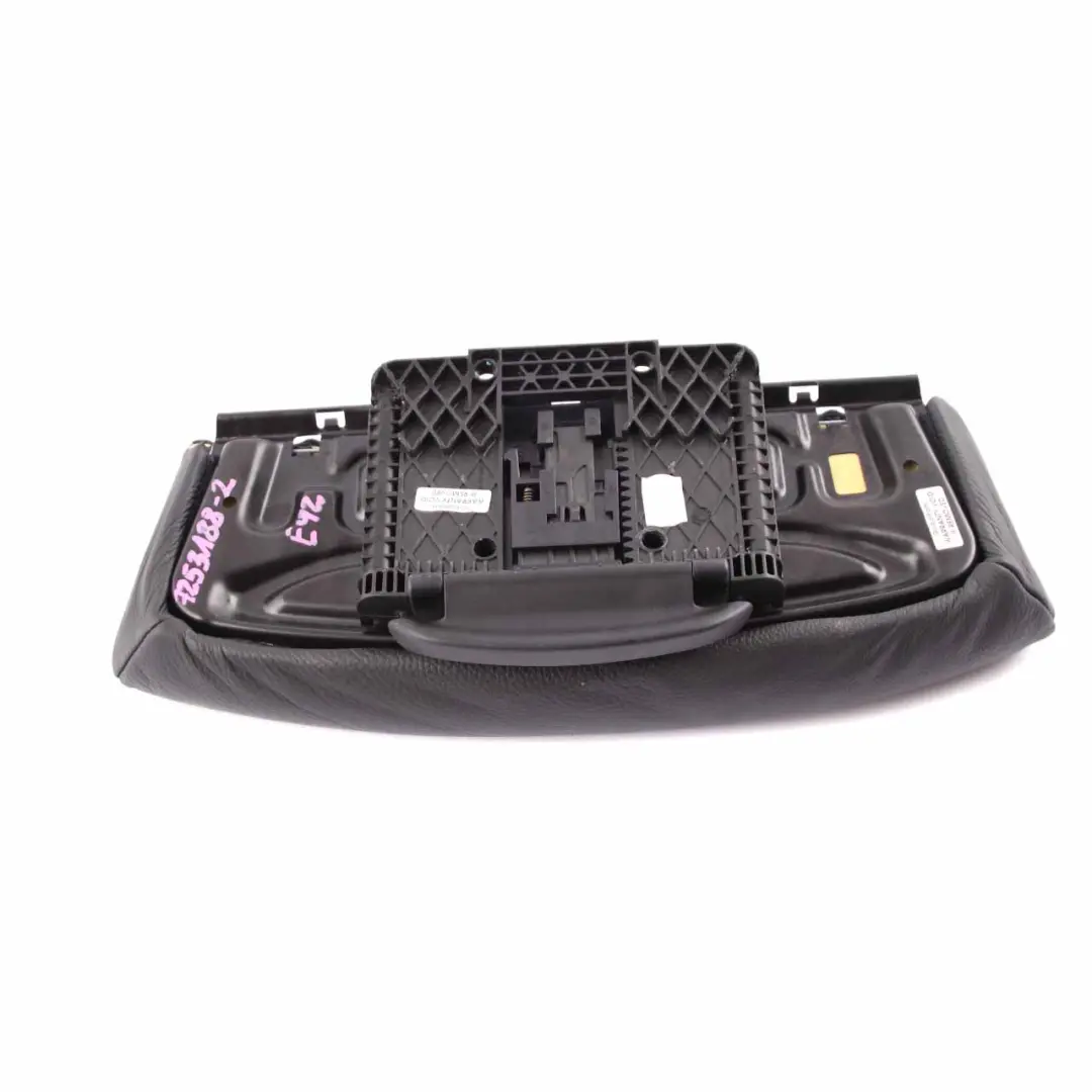 BMW E92 Seat Covering Panel Sports Left Right Thigh Support Cover Black Leather - SKU 7253188-2 - Part number 7253188