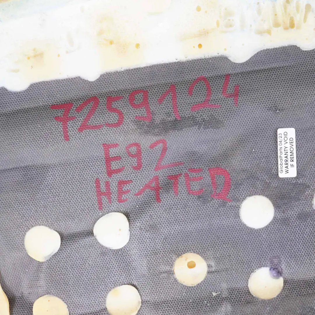 Siedzisko Fotela Przód Skóra Podgrzewanie do BMW E92 o numerze 7253232 BMW E92 Siedzisko Fotela Przód Skóra Podgrzewanie - SKU 7253232 - Numer Części 7253232