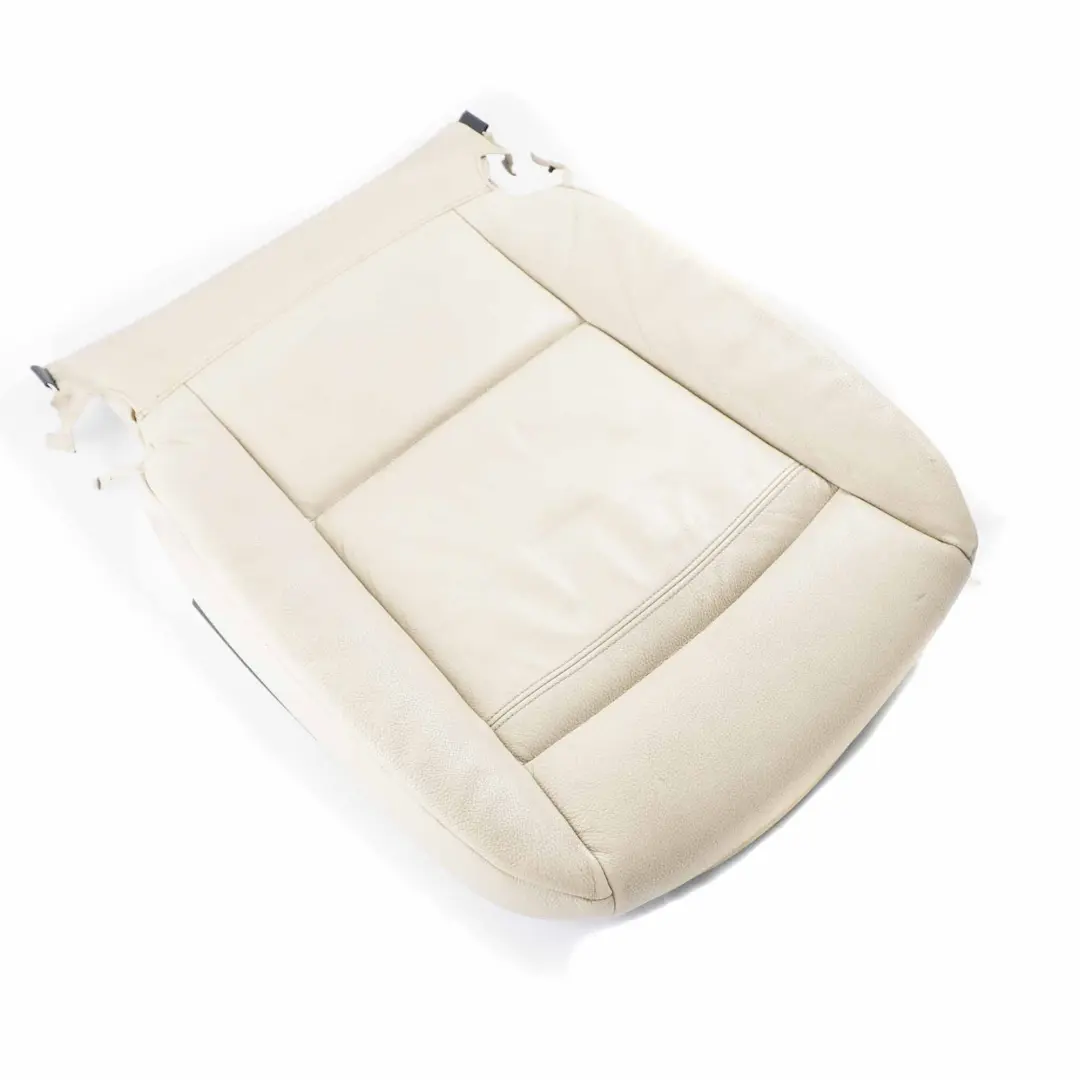BMW E92 Front Left Right Basic Seat N/O/S Leather Trim Cover Cream Beige - SKU 7253232 - Part number 7253232